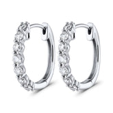 Diamond Hoop Earrings - Dracakis Jewellers